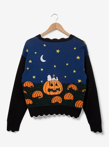 Cárdigan corto Peanuts The Great Pumpkin fosforescente