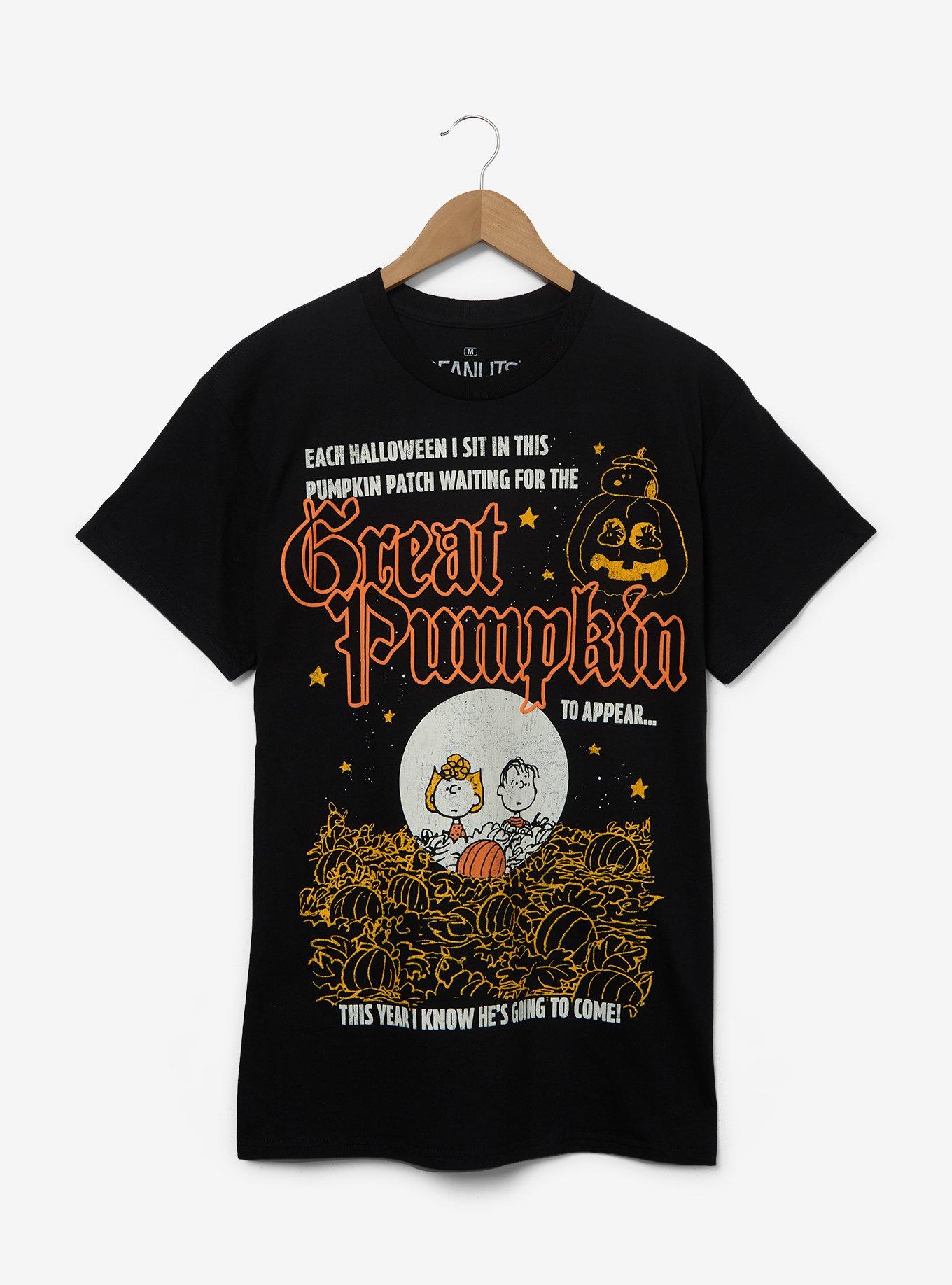 Polera Peanuts The Great Pumpkin con estampado puff