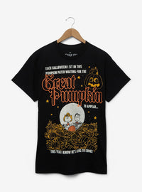 Polera Peanuts The Great Pumpkin con estampado puff