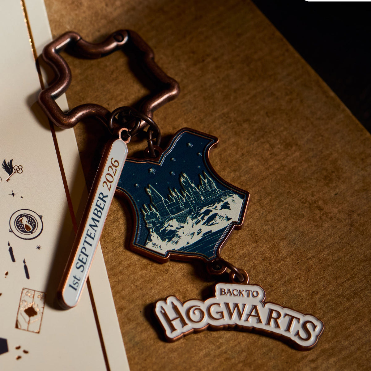 Llavero Back to Hogwarts 2026