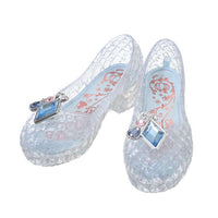 Zapatos infantiles de Cenicienta con luces