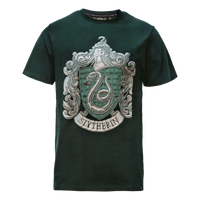 Polera Slytherin con emblema estampado