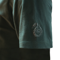 Polera Slytherin con emblema estampado