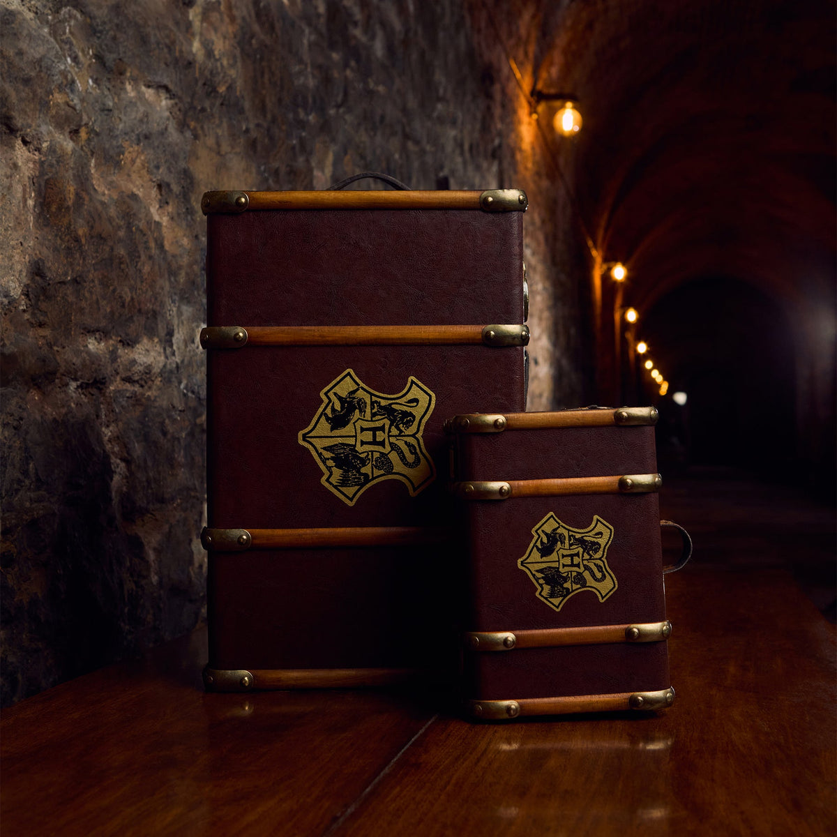 Baúl escolar de Hogwarts réplica, tamaño pequeño