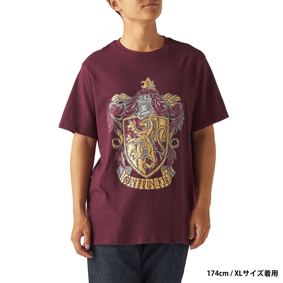 Polera Gryffindor con emblema estampado
