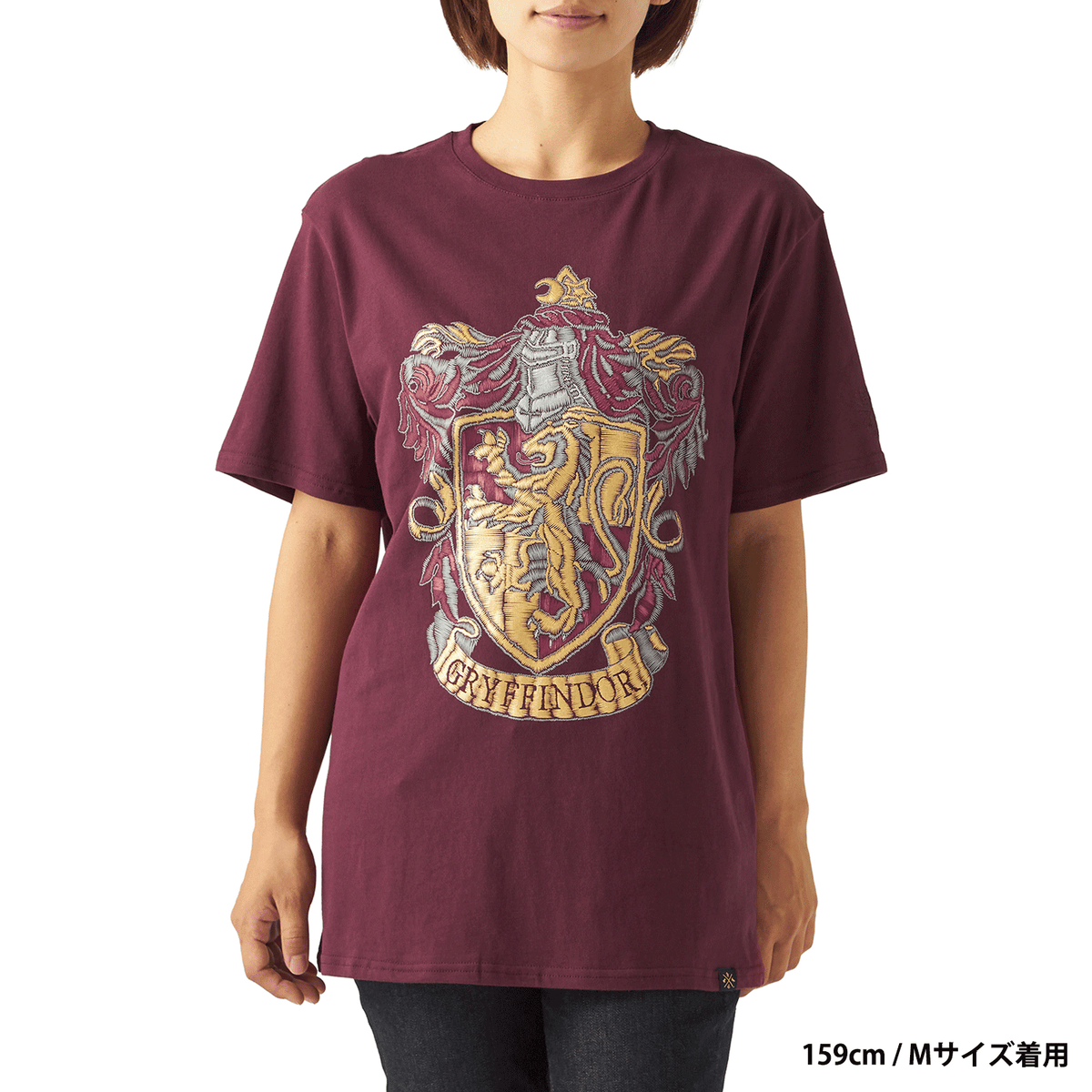 Polera Gryffindor con emblema estampado