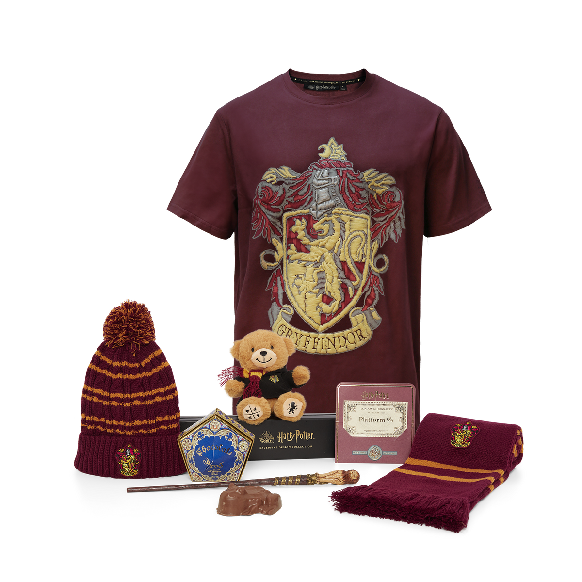 Set de regalo de polera de Gryffindor