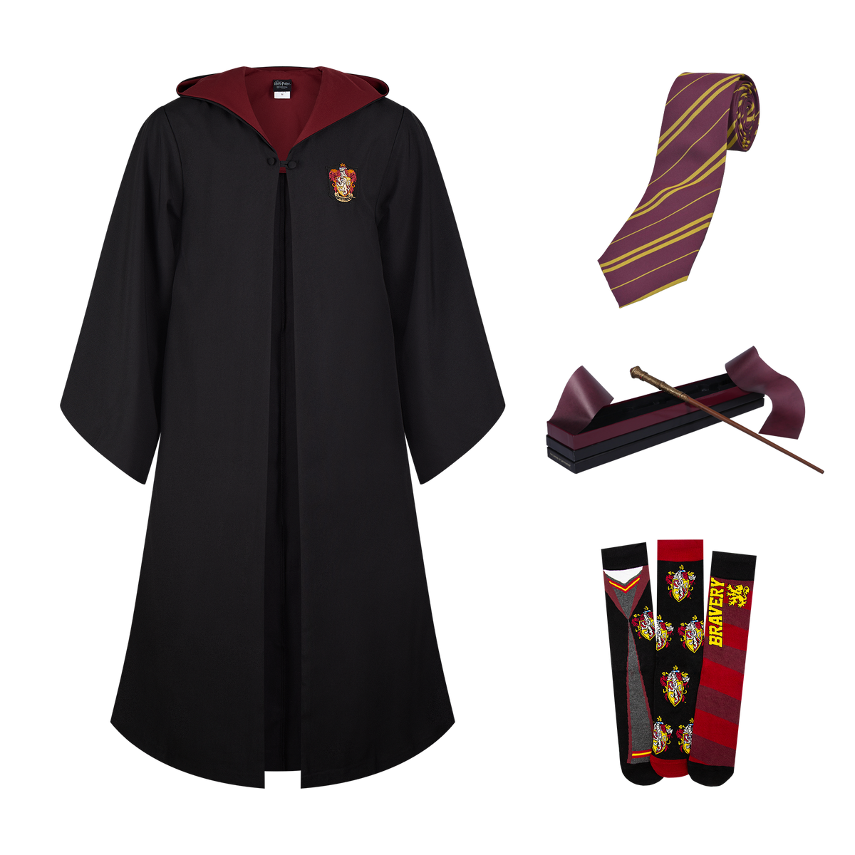 Set de disfraz de la casa Gryffindor
