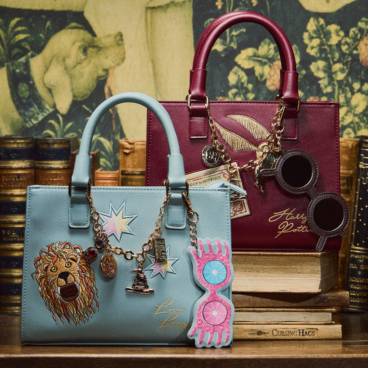 Cartera Harry Potter con charms