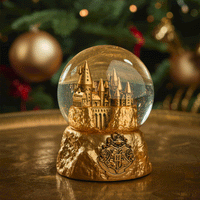 Globo de nieve dorado Castillo de Hogwarts