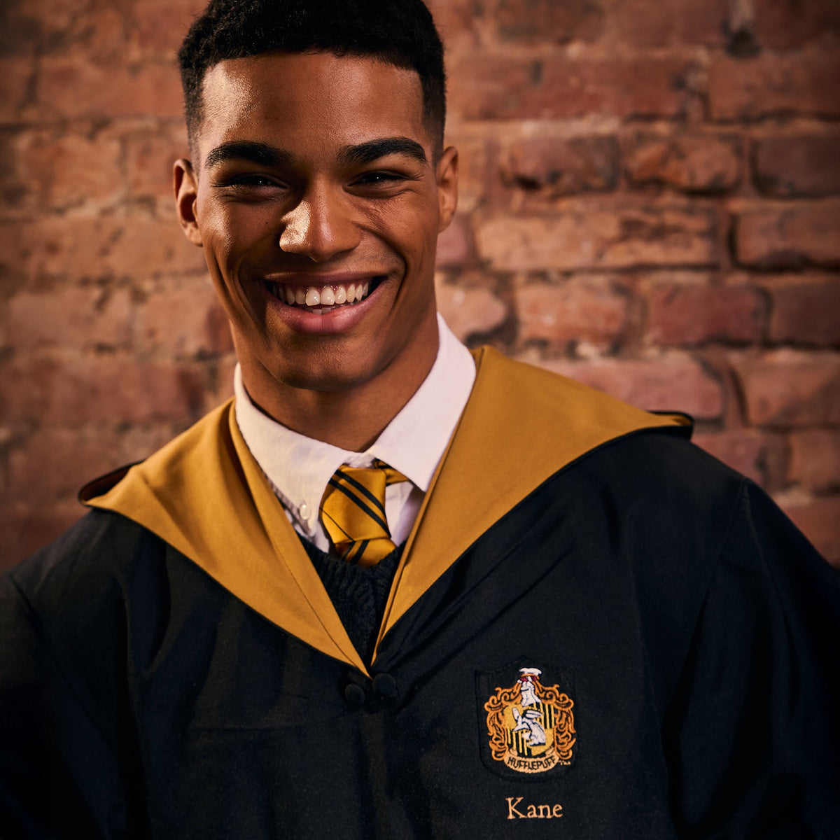 Túnica Hufflepuff personalizada