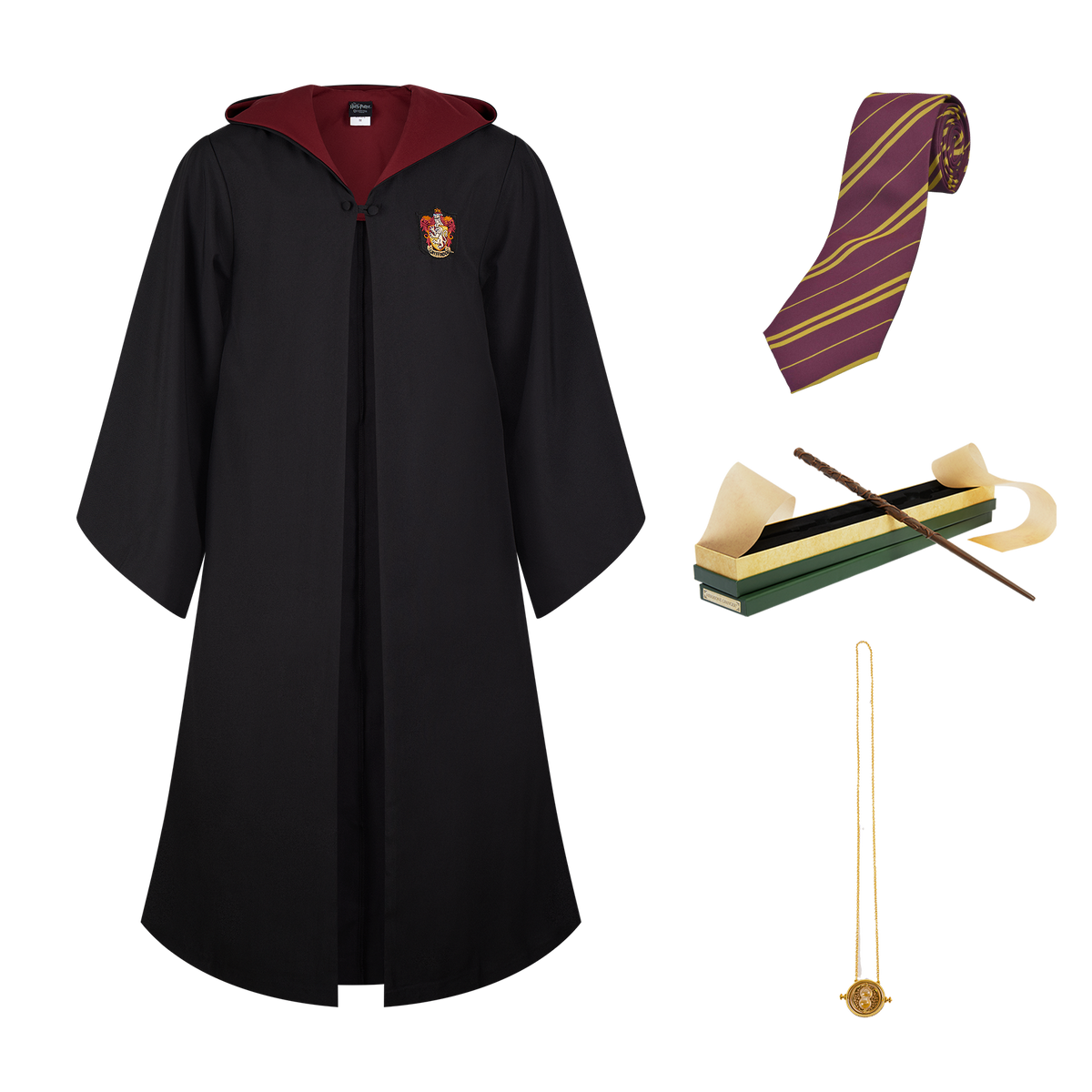 Set de disfraz de Hermione Granger 4XS a 2XS