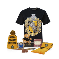 Set de regalo de polera de Hufflepuff