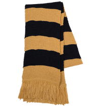 Bufanda Hufflepuff de Rayas Anchas