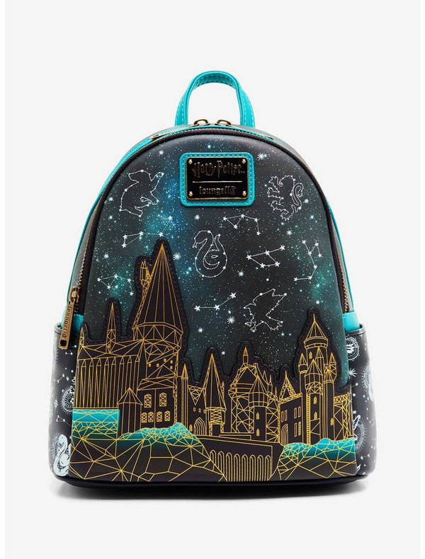Mochila Loungefly Harry Potter Casas Constelaciones