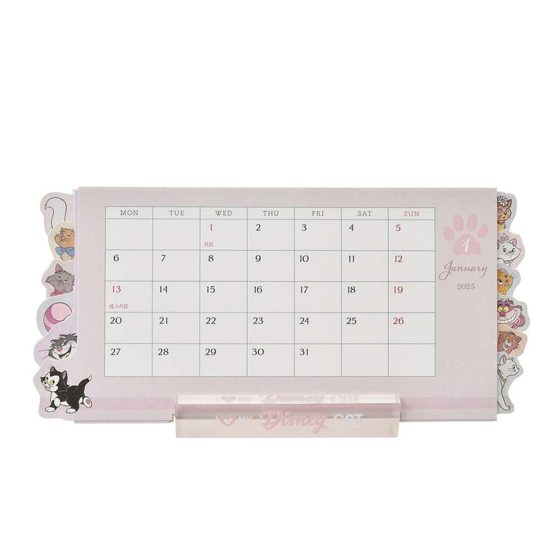 Calendario Escritorio 2025 I Love my Disney Cat - Tokyo Disney