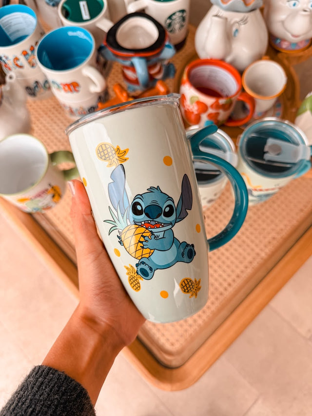 Tazón Stitch Pineapple
