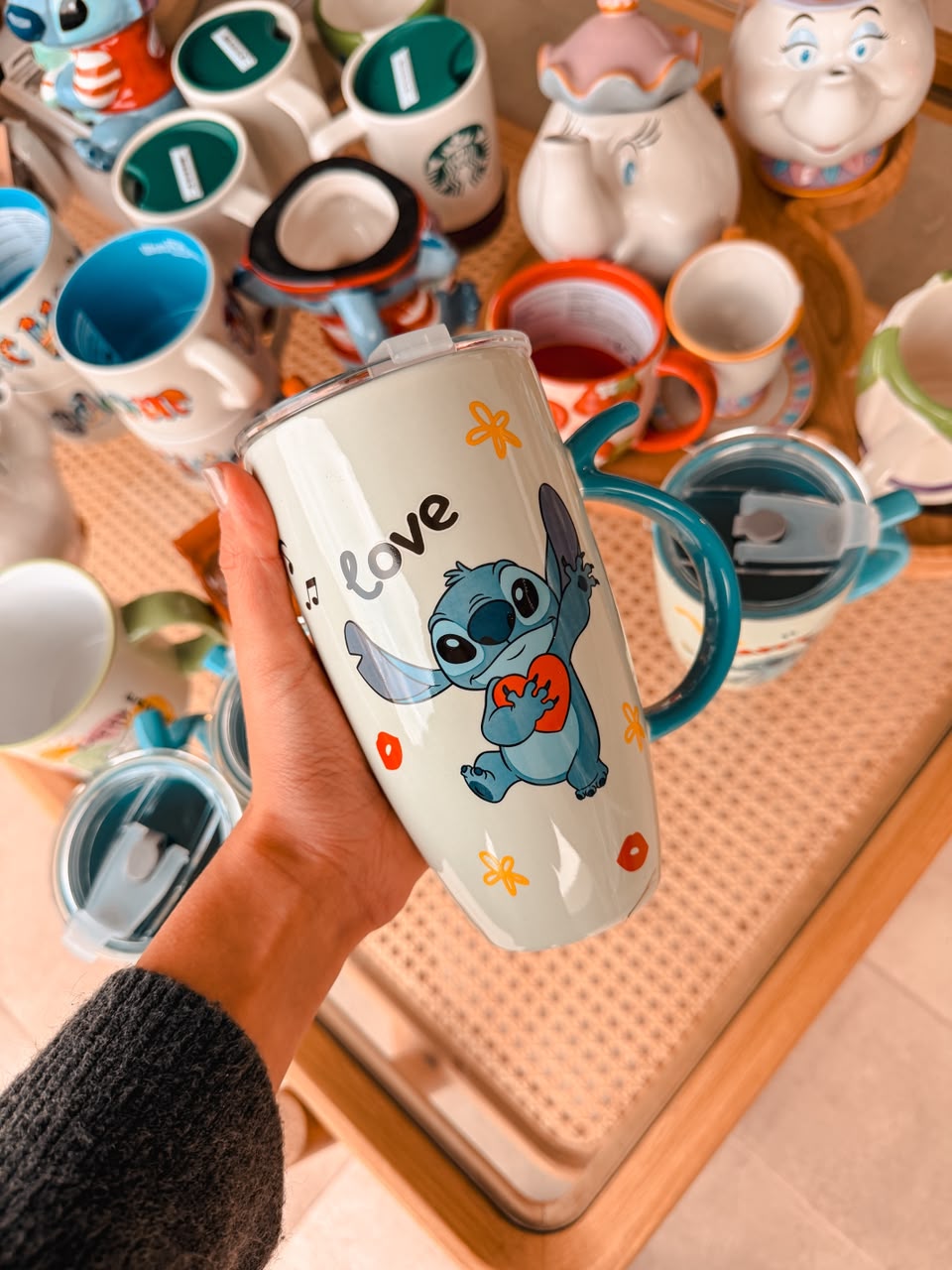 Tazón Stitch Love