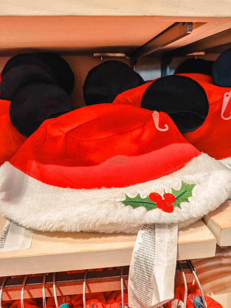 Gorro Bucket Hat Navideño Disney Parks Mickey