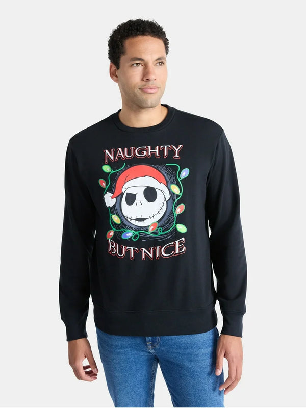 Poleron Unisex Navideño de Jack Skellington (Con Luces)