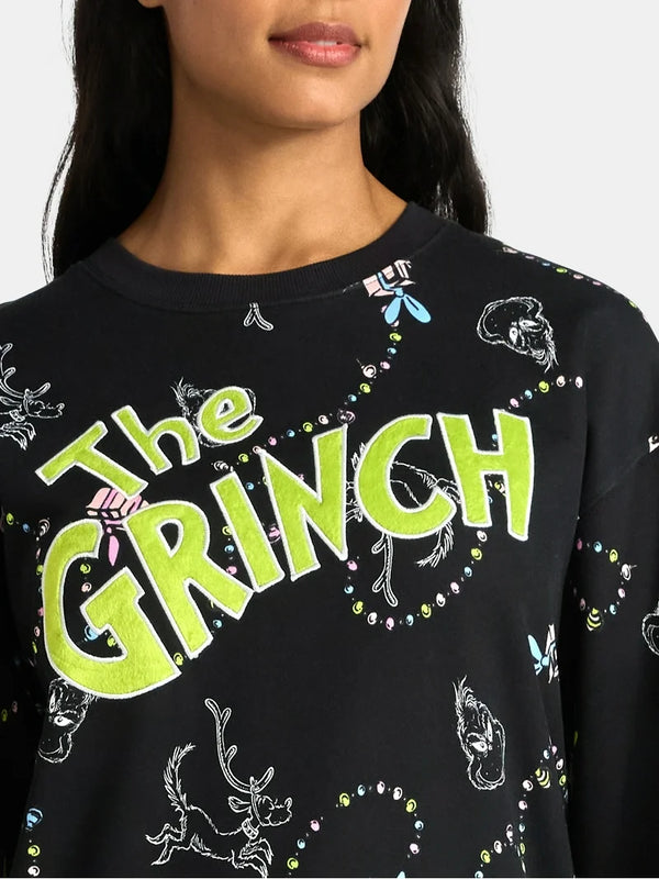 Poleron Mujer Navideño The Grinch