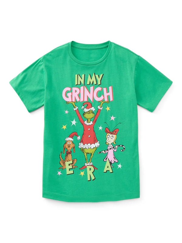 Polera Kid Navideña Grinch