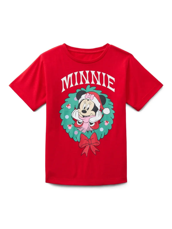 Polera Kid Navideña Minnie