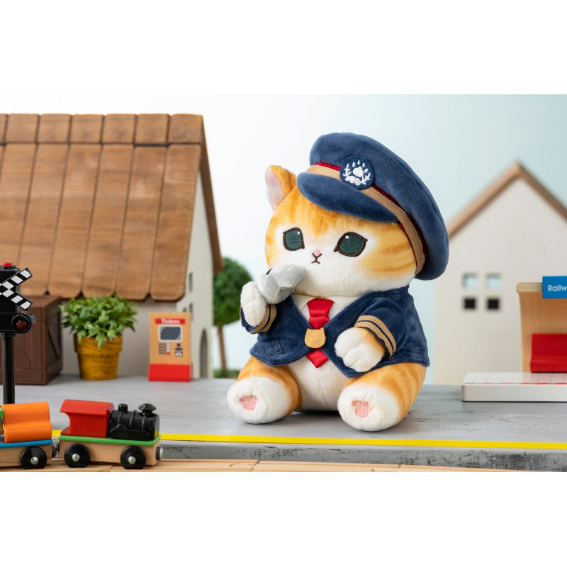 Peluche Mofusand Gato Jefe de Estación S