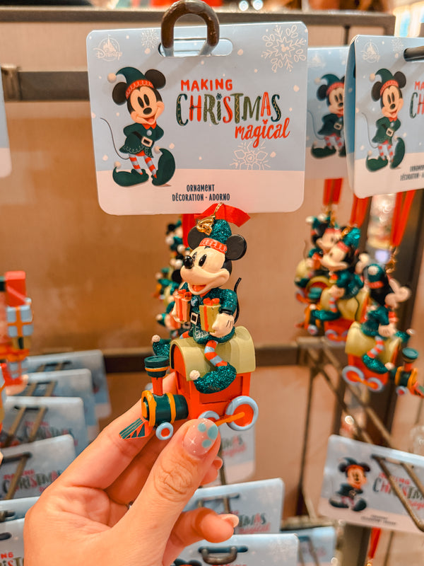 Ornamenta Mickey Tren Navideño