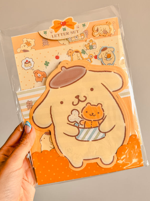 Set de Papeleria Pompompurin - Sanrio Tokyo