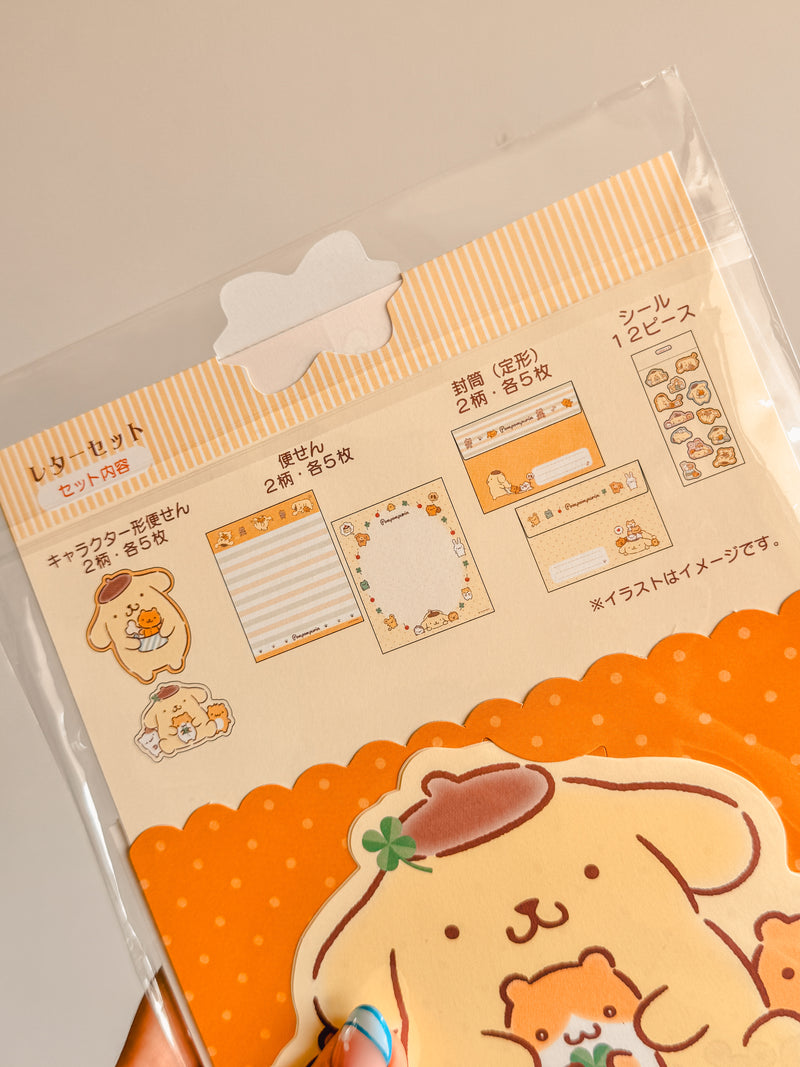 Set de Papeleria Pompompurin - Sanrio Tokyo