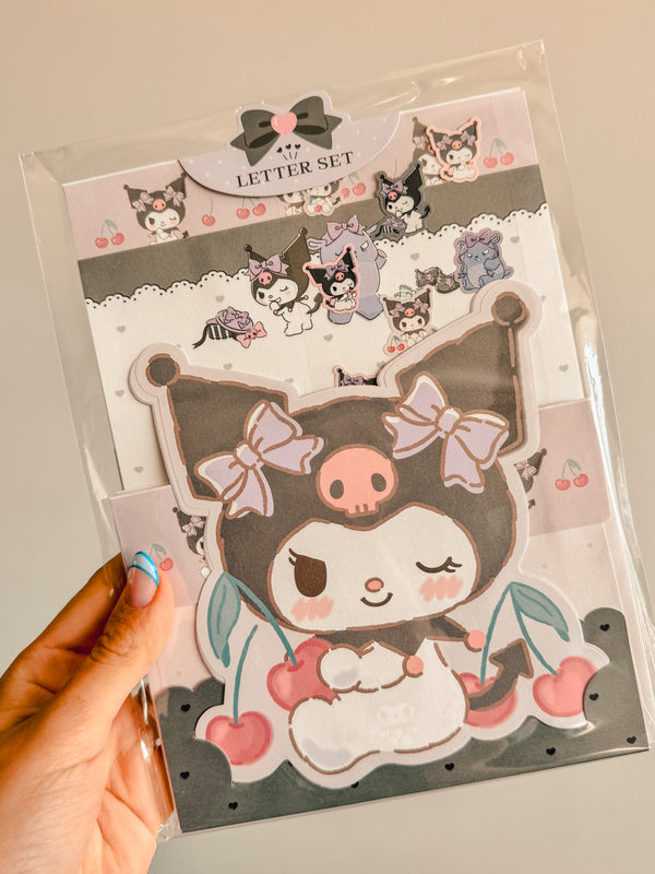 Set de Papeleria Kuromi - Sanrio Tokyo