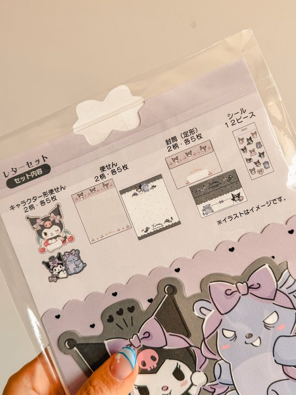 Set de Papeleria Kuromi - Sanrio Tokyo