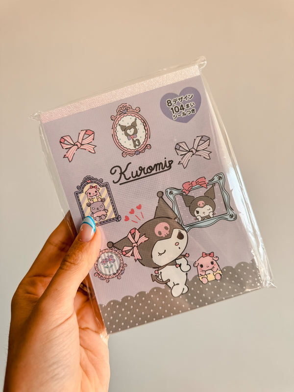 Set de Esquels con Stickers Kuromi - Sanrio Tokyo