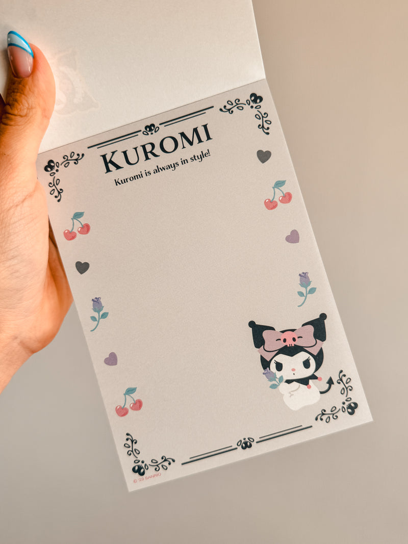 Set de Esquels con Stickers Kuromi - Sanrio Tokyo