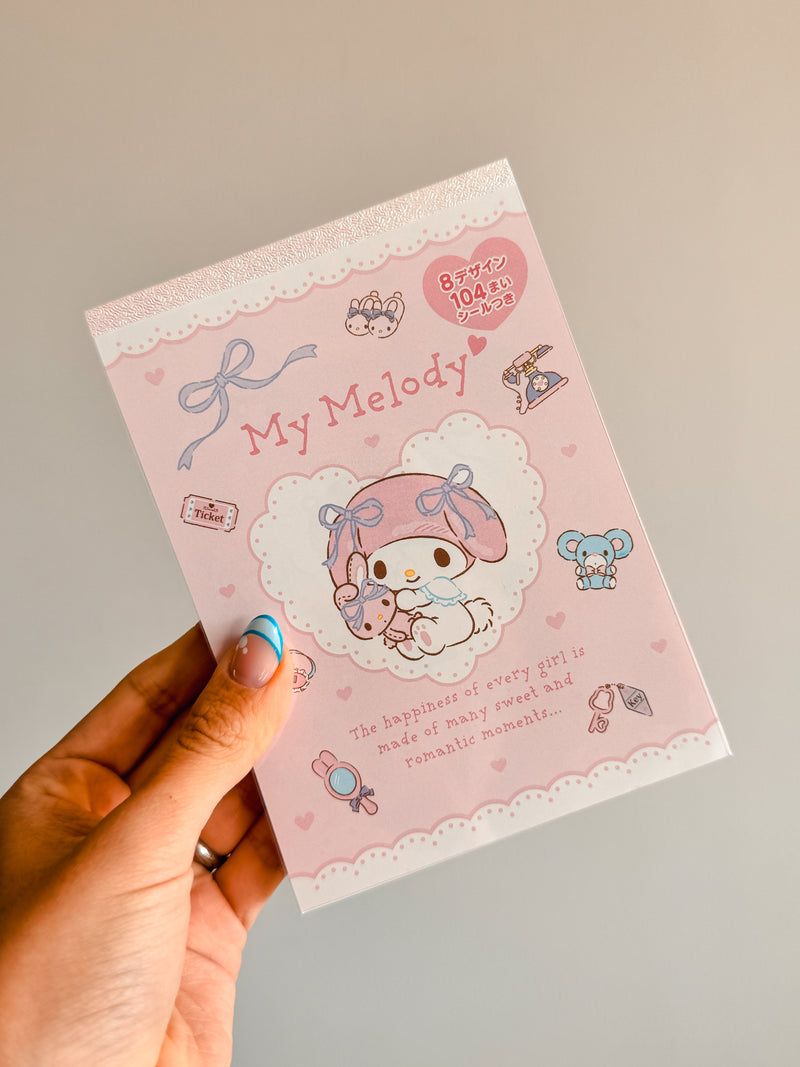 Set de Esquels con Stickers My Melody - Sanrio Tokyo