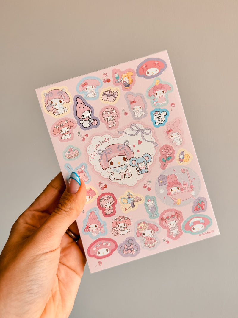 Set de Esquels con Stickers My Melody - Sanrio Tokyo