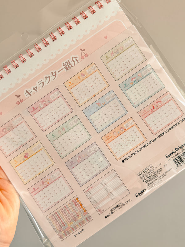 Calendario My Melody - Sanrio Tokyo