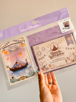 Set de Postales Rapunzel - Tokyo Disney