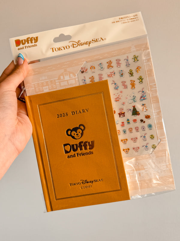 Planner con Stickers Duffy and Friends - Tokyo Disney