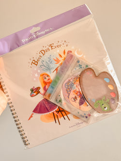 Cuaderno con Accesorios de Rapunzel - Tokyo Disney