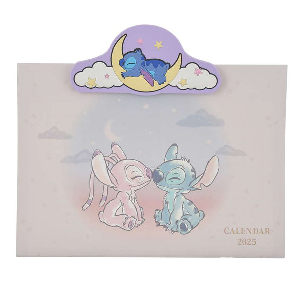 Calendario de Pared 2025 Stitch y Angel - Tokyo Disney