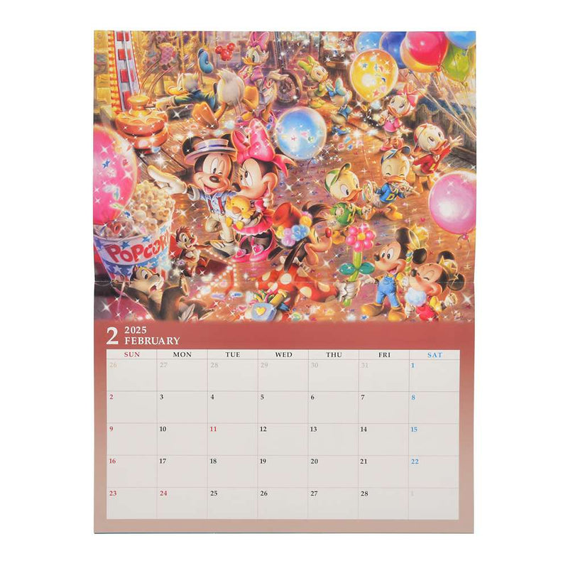 Calendario de Pared 2025 Mickey and Friends - Tokyo Disney