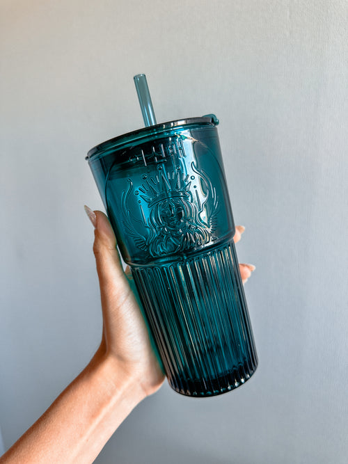 Korean Tumbler de Cristal Verde