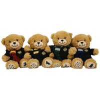 Peluche oso con logo Hufflepuff