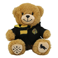 Peluche oso con logo Hufflepuff