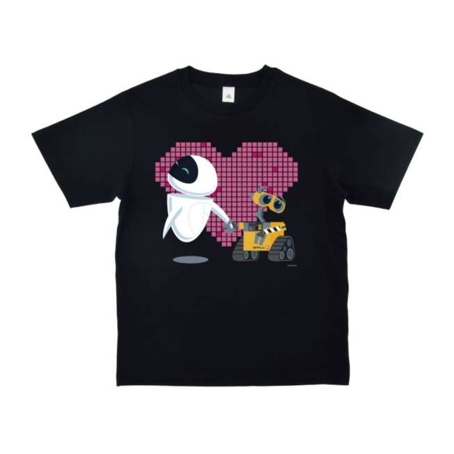 Polera WALL-E y EVA Diseño 2
