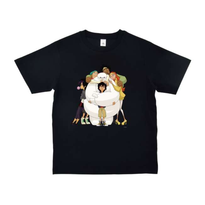 Polera Baymax and Friends, diseño 1