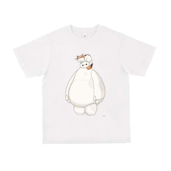 Polera Baymax y Mochi – diseño 1