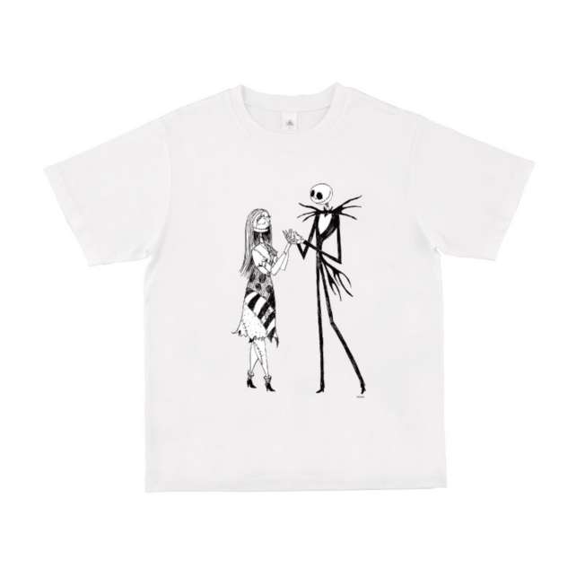 Polera Jack Skellington y Sally - The Nightmare Before Christmas